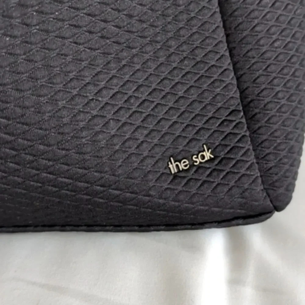 The Sak Olvera🖤 Black Quilted Neoprene Backpack